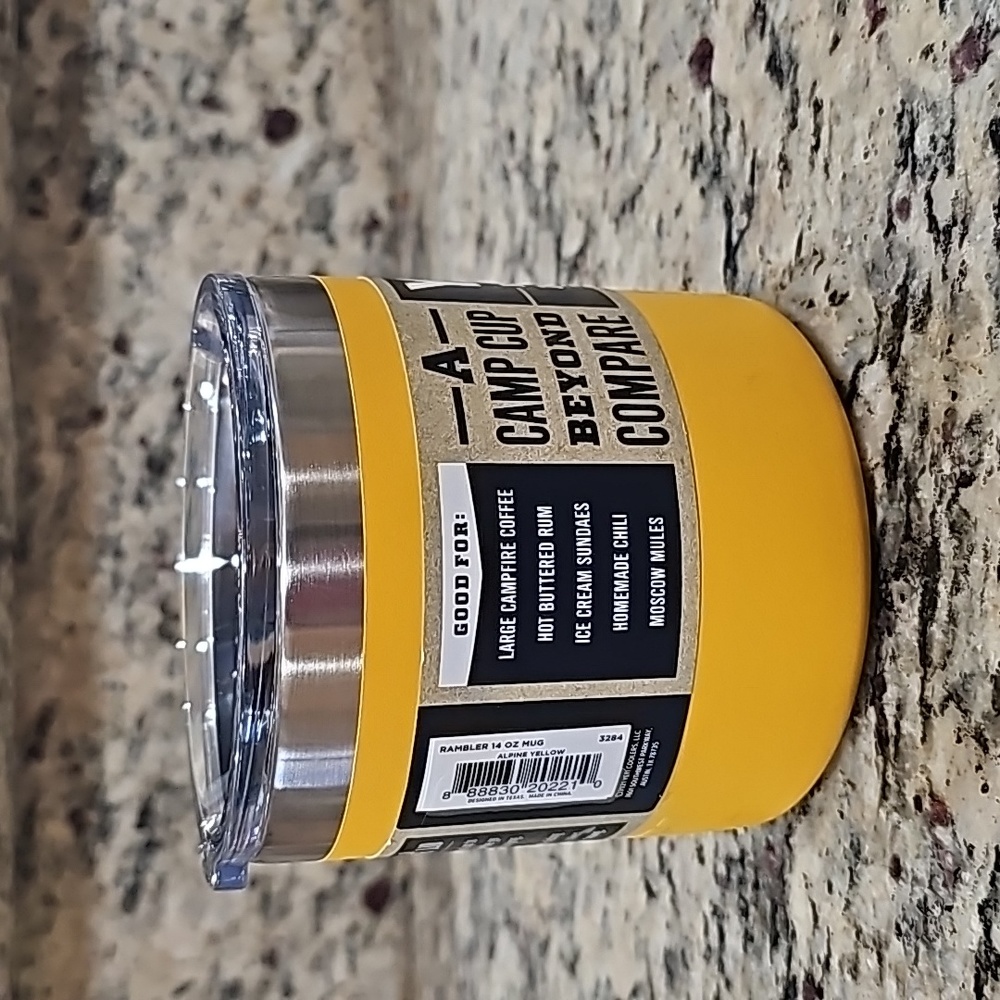 Yeti 14oz Rambler Alpine Yellow - Picture 4 of 6